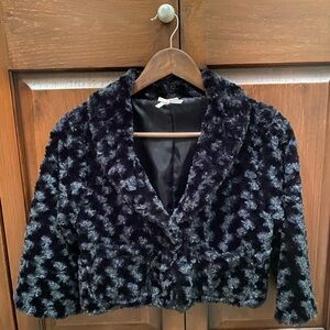 Elegant Black and Gray Women's Jacket